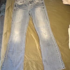Vintage Silver Jeans Light Wash Flare Women's Denim 30x33